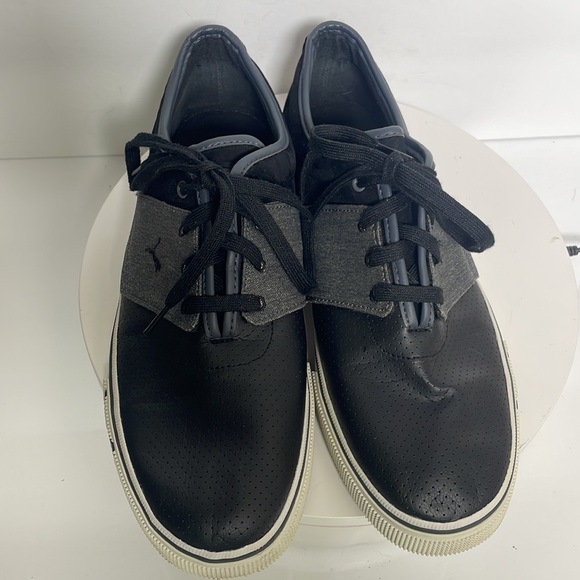 Puma sneakers black grey size 10.5 - Picture 2 of 13